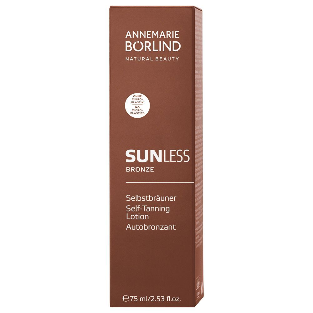 Börlind Sunless bronze Selbstbräuner Lotion 75 ml