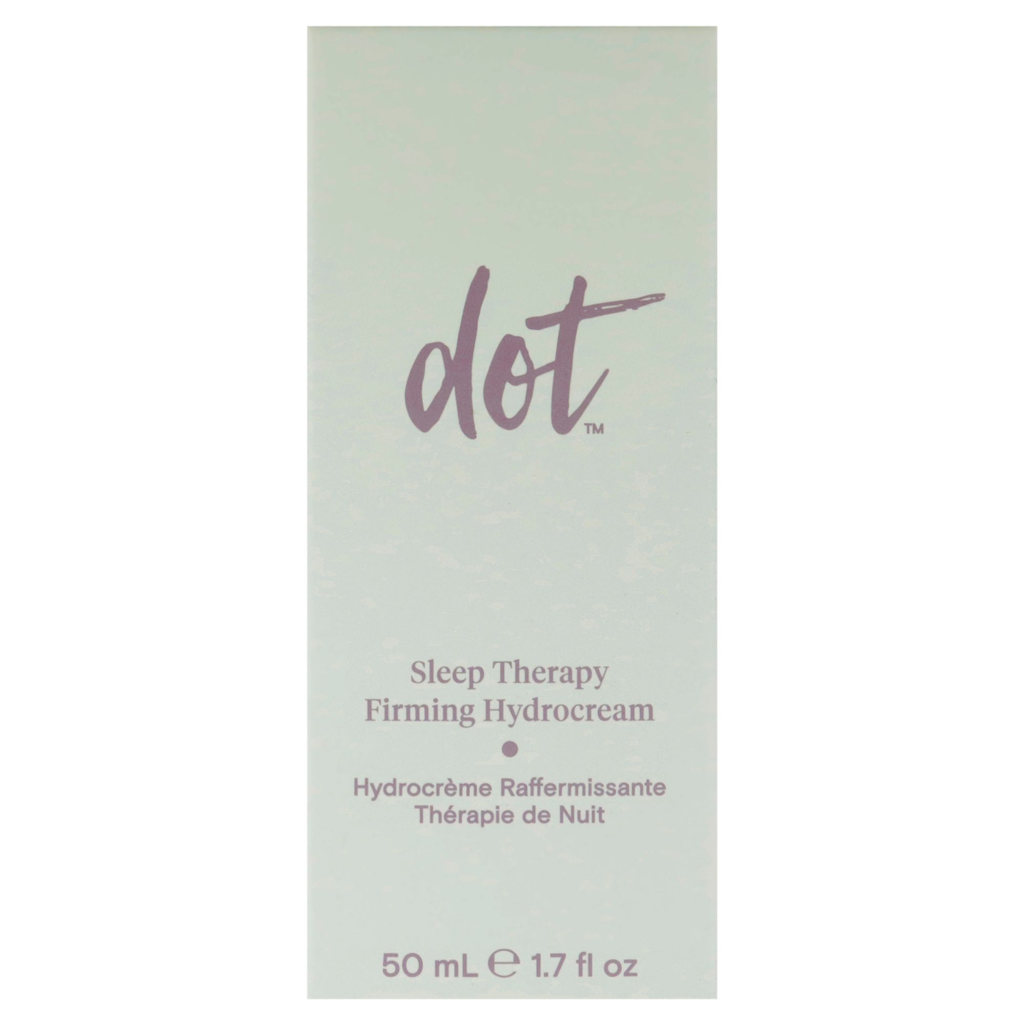 Sleep Therapy Firming Hydrocream von dot