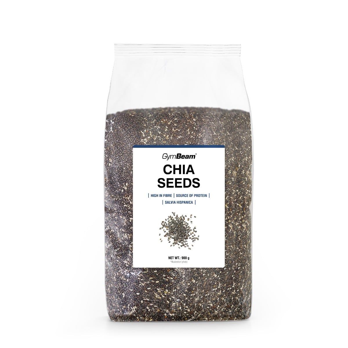 GymBeam Chiasamen ohne Geschmack 900 g