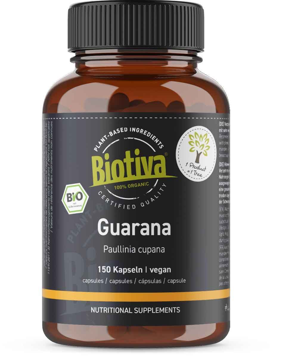 Biotiva Guarana Kapseln Bio