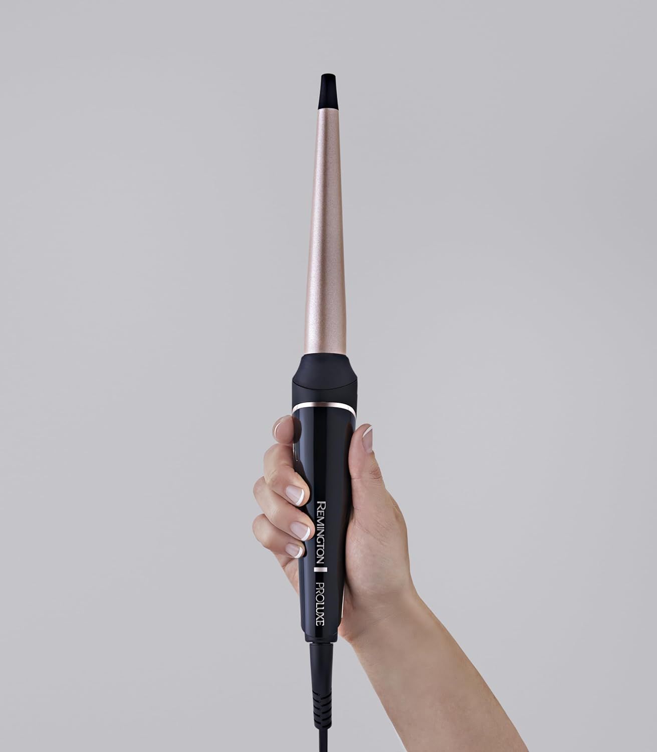 REMINGTON Lockenstab CI91W1B PROluxe Midnight große Locken Wellen kegelförmig