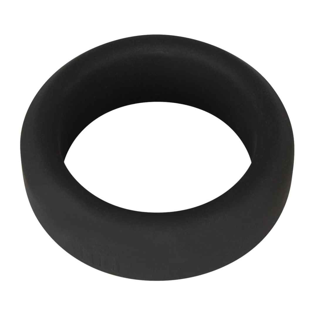 Breiter Penisring, strammer Sitz, 3,8 cm | Soft Touch Silikon | Black Velvets