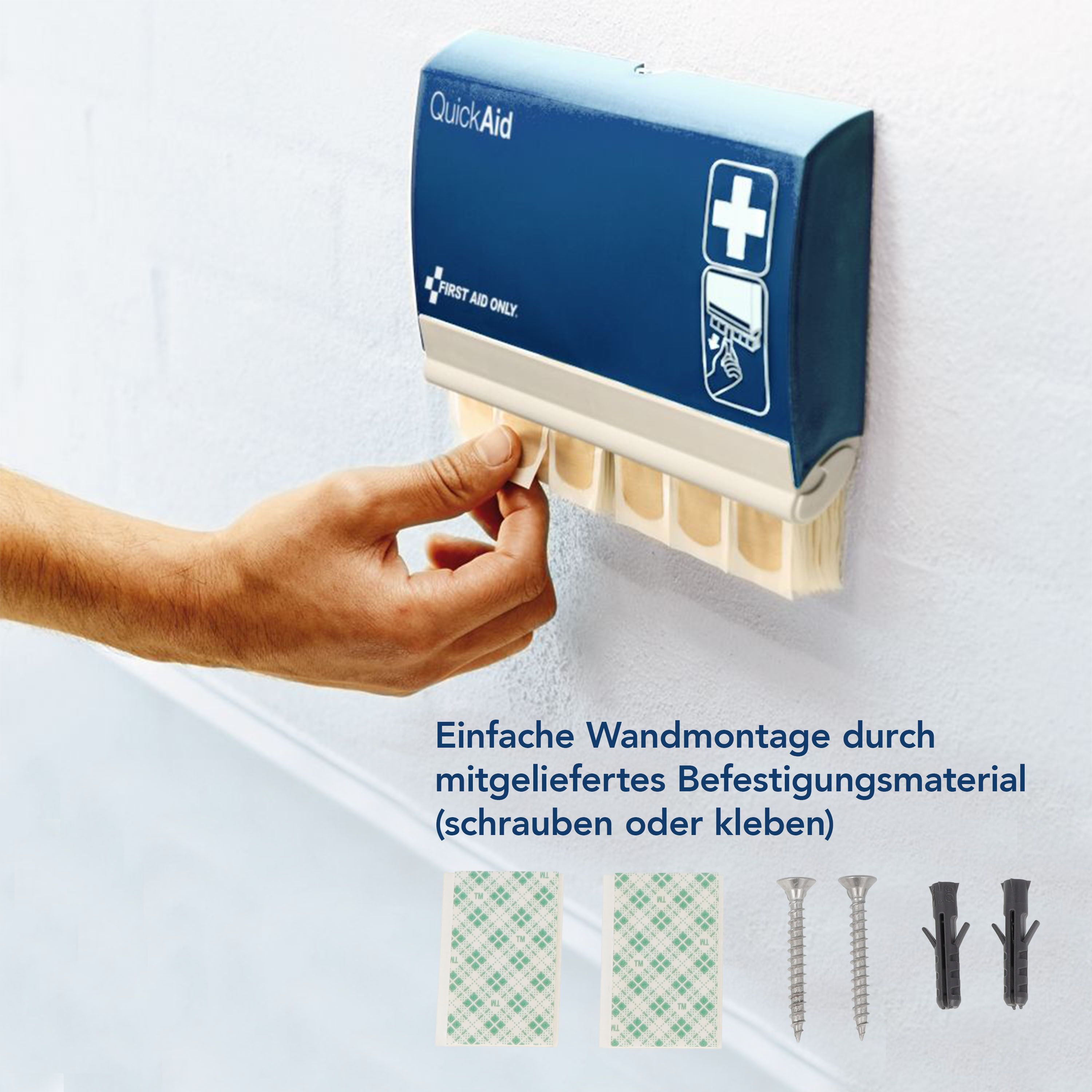 First Aid Only QuickAid Pflasterspender (wasserfeste Pflaster)