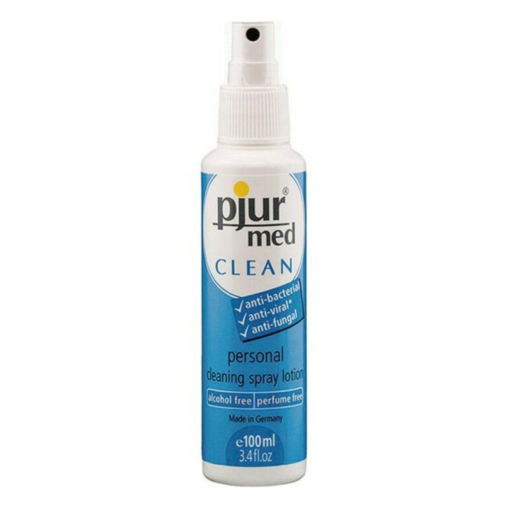 pjur® MED «Clean» Personal Cleaning Spray, antibakterielles Hygiene-Spray ohne Alkohol