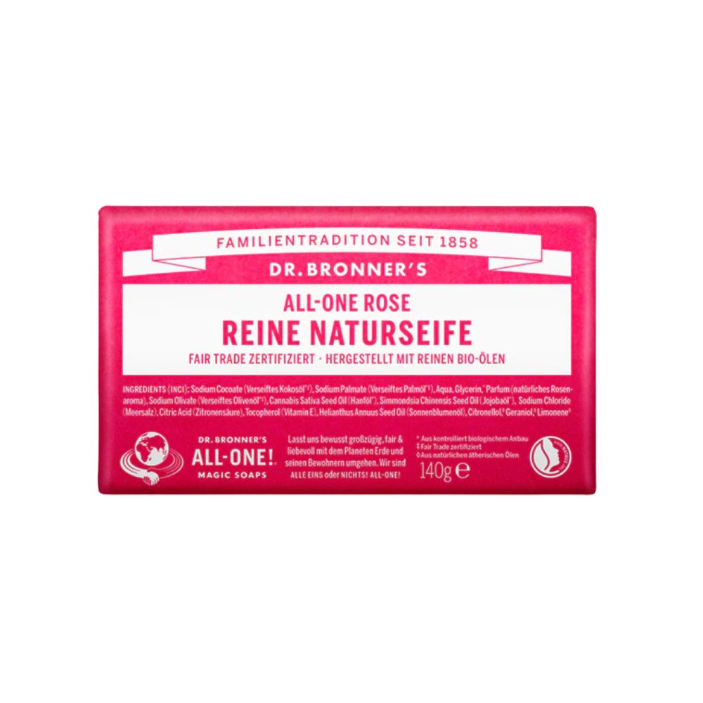 Reine Naturseife Rose 140 g Seife