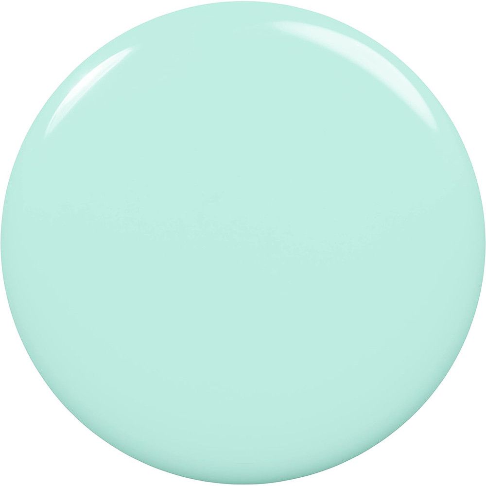 Farbprobe von Essie Nagellack in Mintgrün.