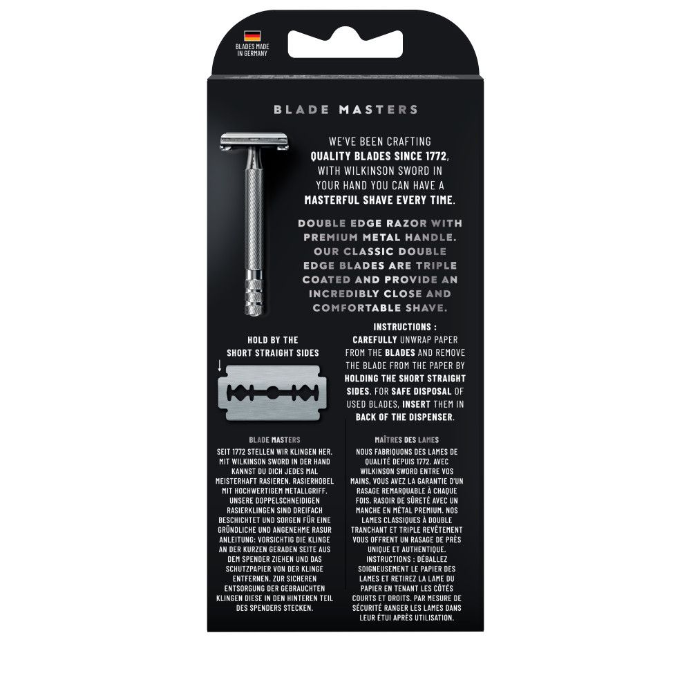 Wilkinson Sword Intuition Quattro Damenrasierer mit 6 Ersatzklingen.