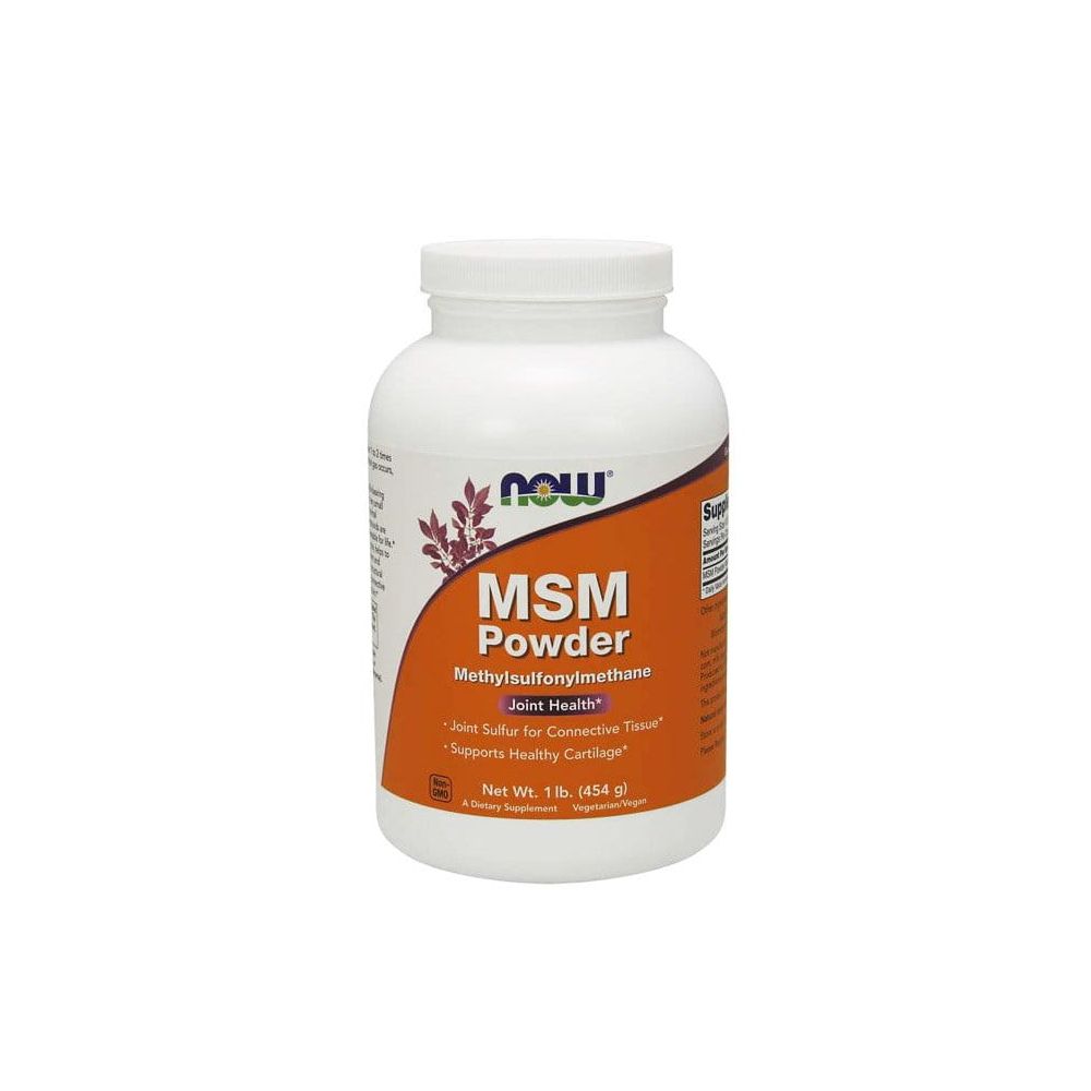 NOW Foods MSM Methylsulfonylmethan, Pulver 454 g