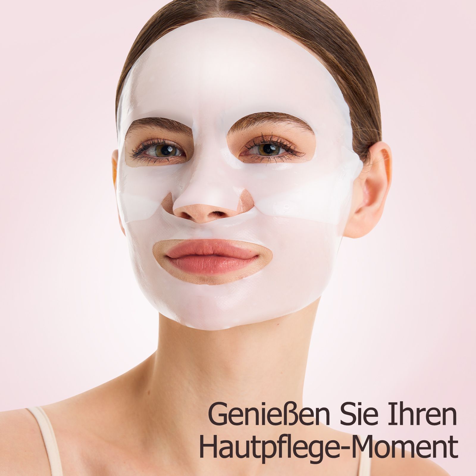 COOL-i Bio Collagen Maske,Mit Kollagen & Kupferpeptiden, beruhigend & feuchtigkeitsspendend