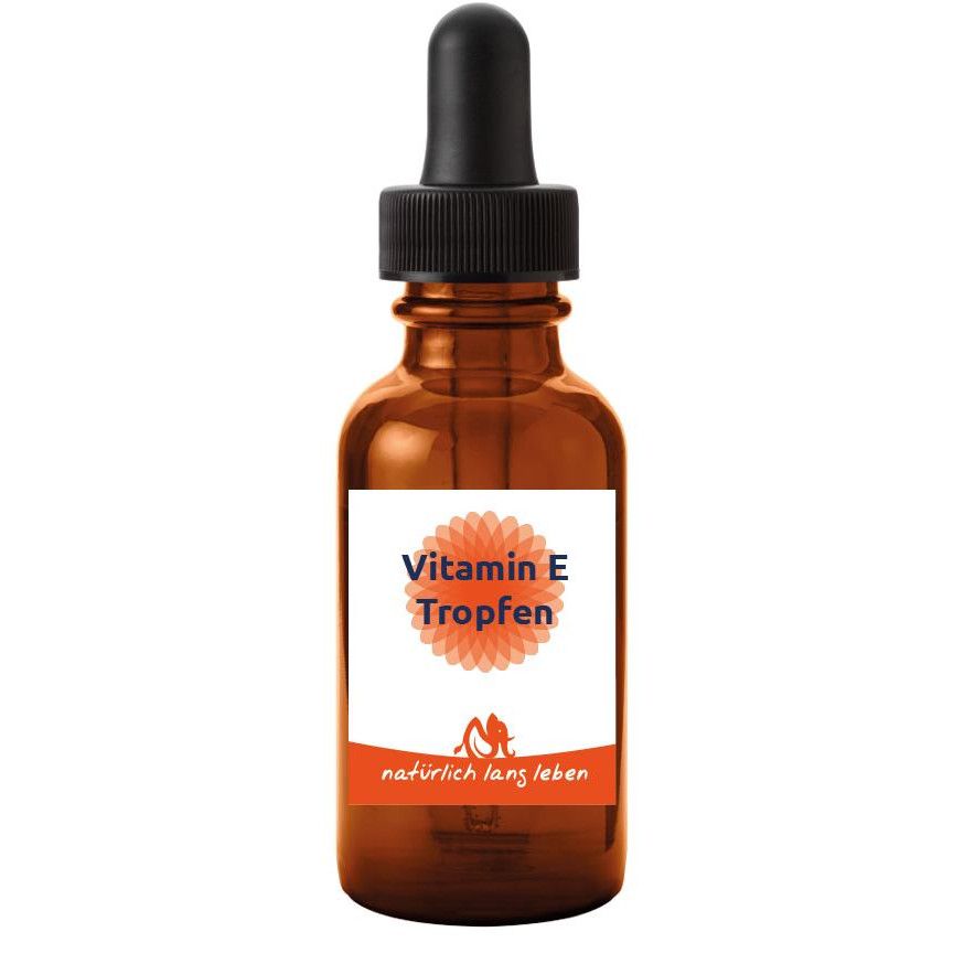 natürlich lang leben Vitamin E Tropfen vegan