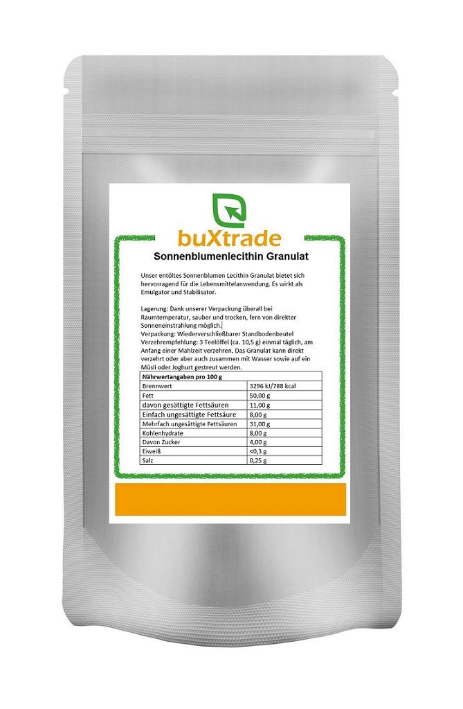 buXtrade Sonnenblumenlecithin Granulat
