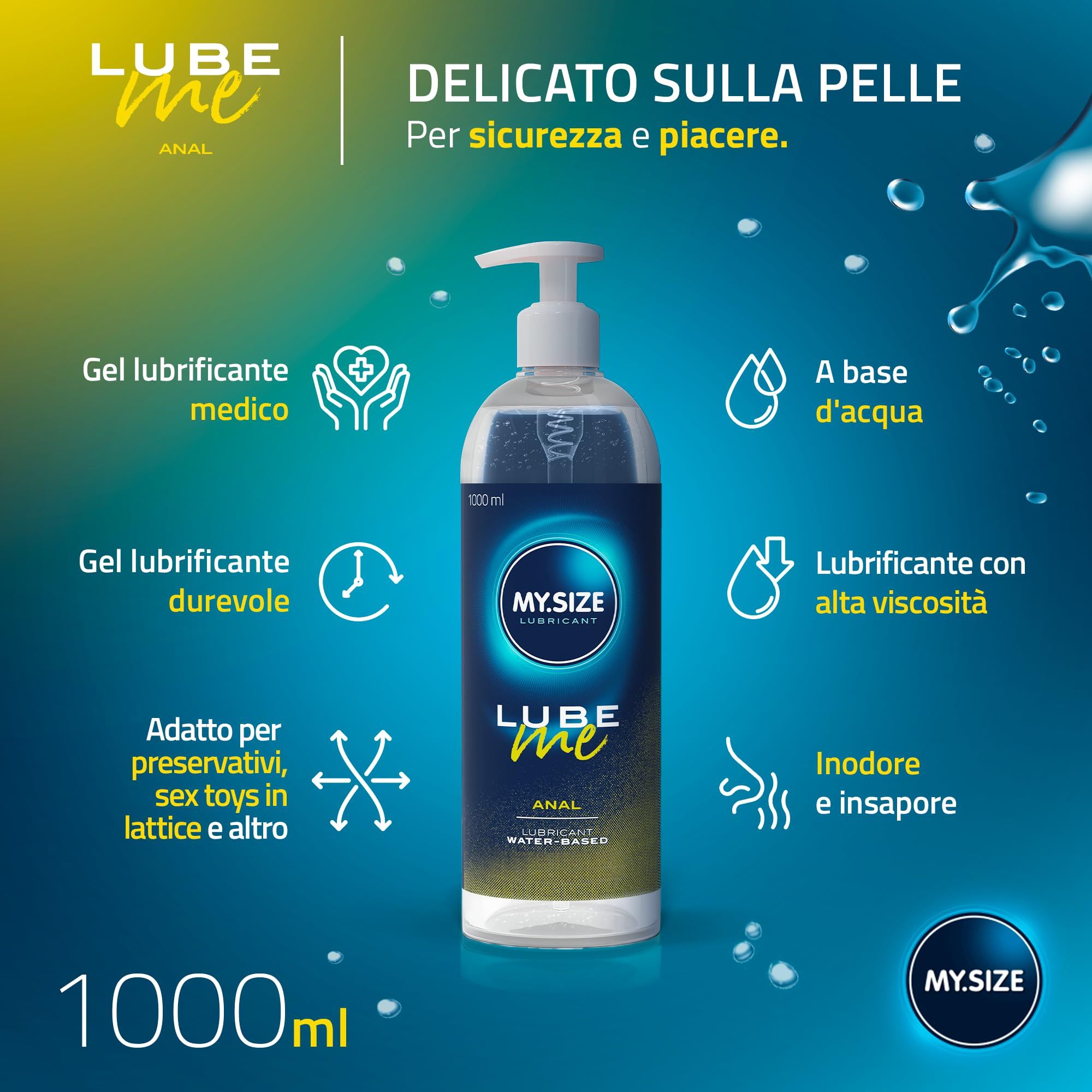 MY.SIZE Lube Me Premium Gleitgel Anal