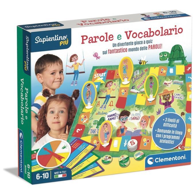 Clementoni Sapientino Più Parole e Vocabolario