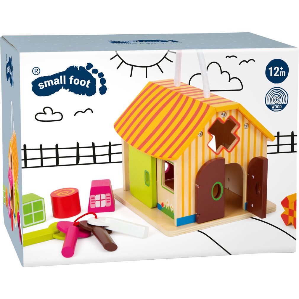 Small Foot Motorikhaus Stall aus Holz