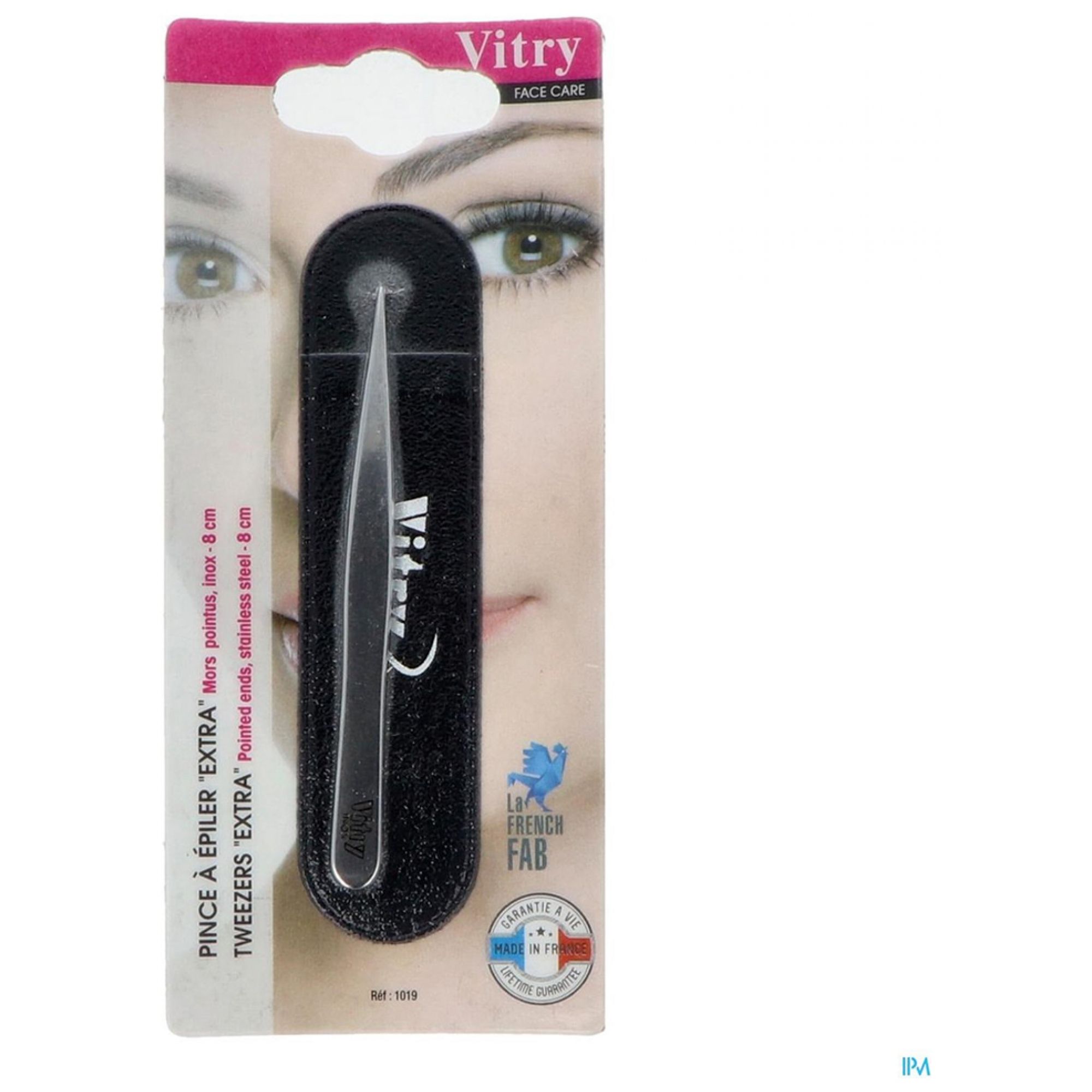 Vitry Pinzette extra spitz rostfrei 1 St
