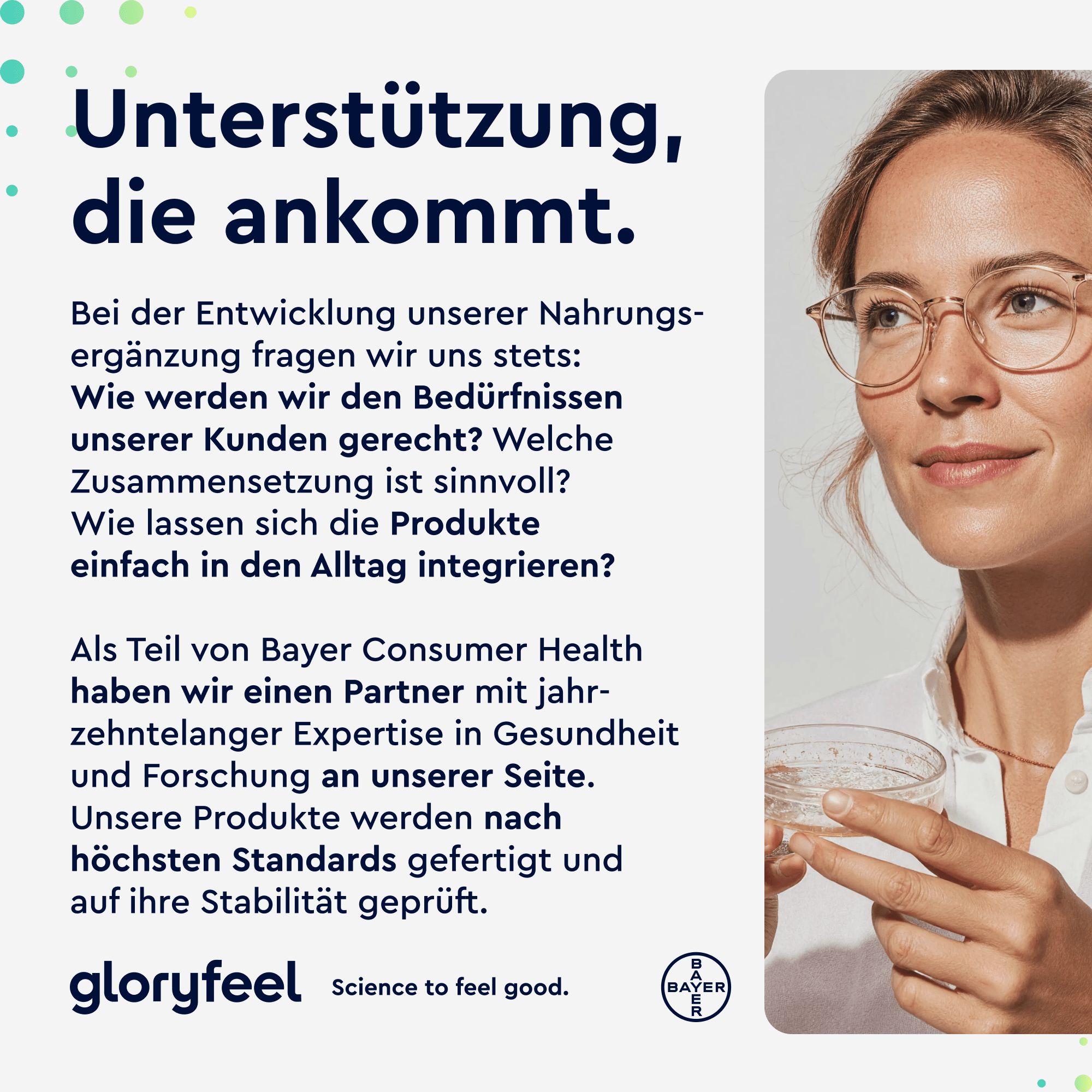 gloryfeel® Bio Probivia Kulturen Komplex mit 500 Mrd. KBE/g* - 21 Bakterienstämme + Bio-Inulin