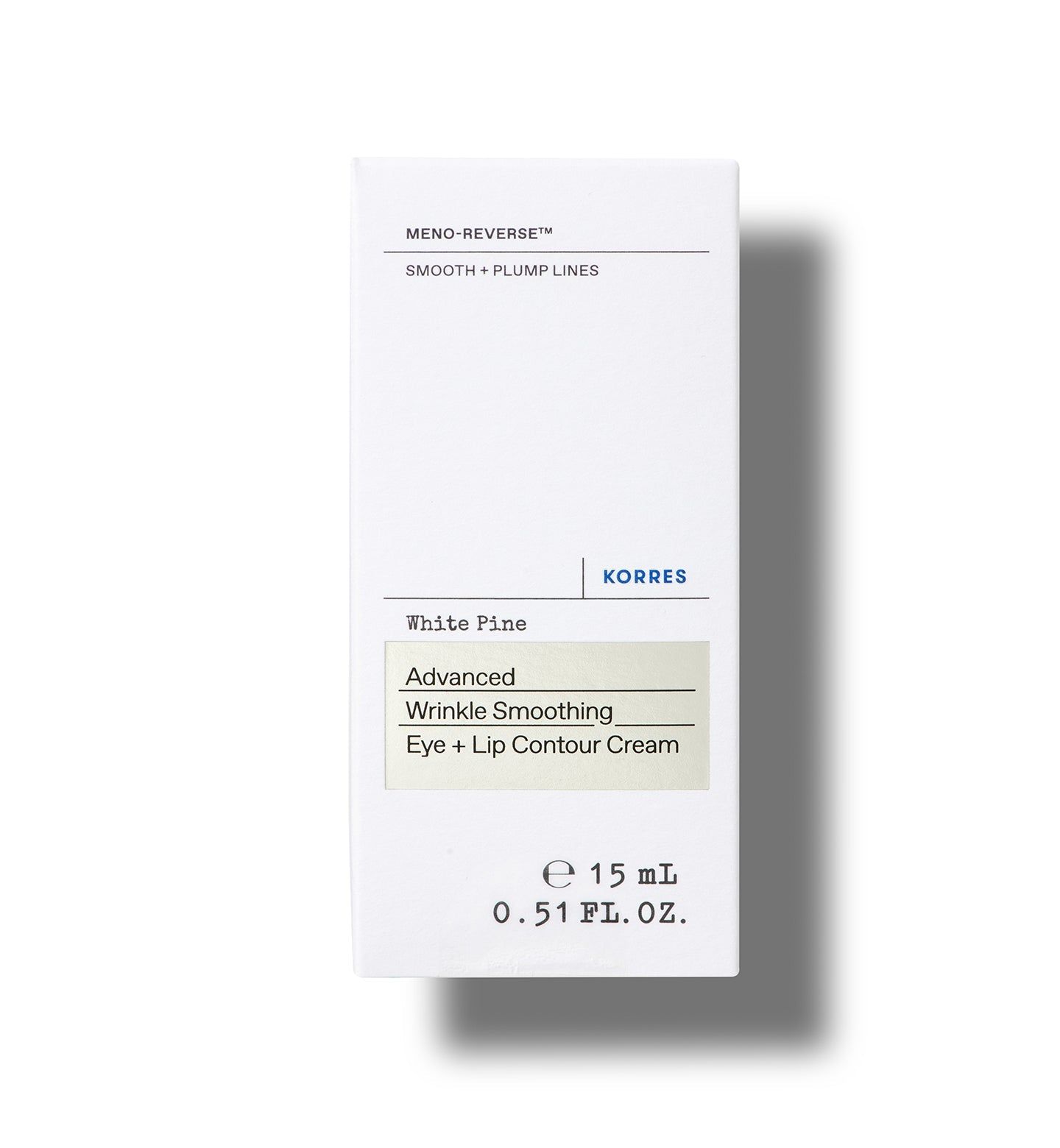 KORRES White Pine Augen- und Lippenkonturcreme