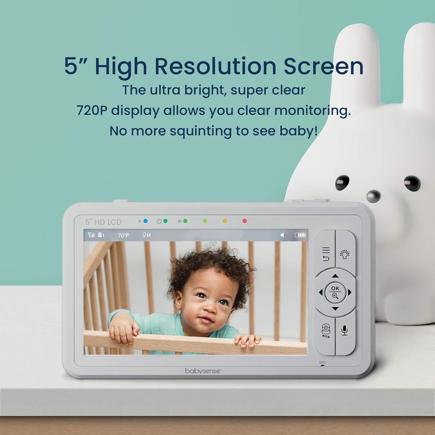 Babysense Babyphone mit Kamera