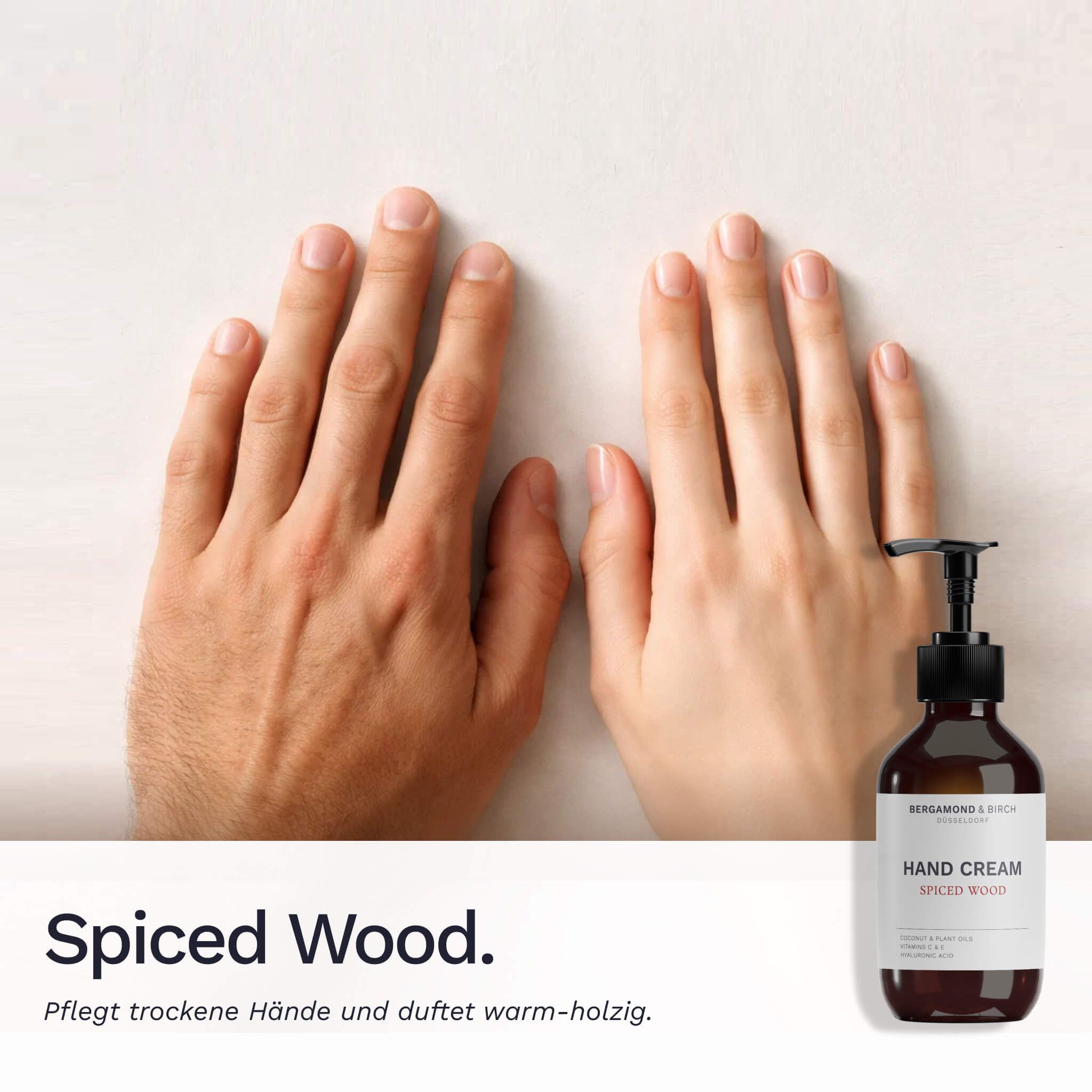 BERGAMOND & BIRCH Vitalisé No. 52 – Hand Cream Spiced Wood