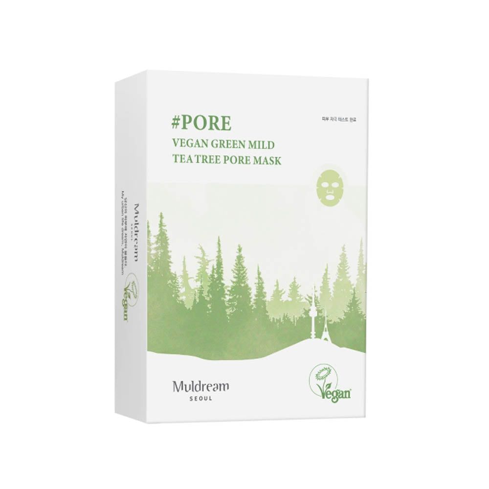 Muldream Vegan Green Mild Tea Tree Pore Mask