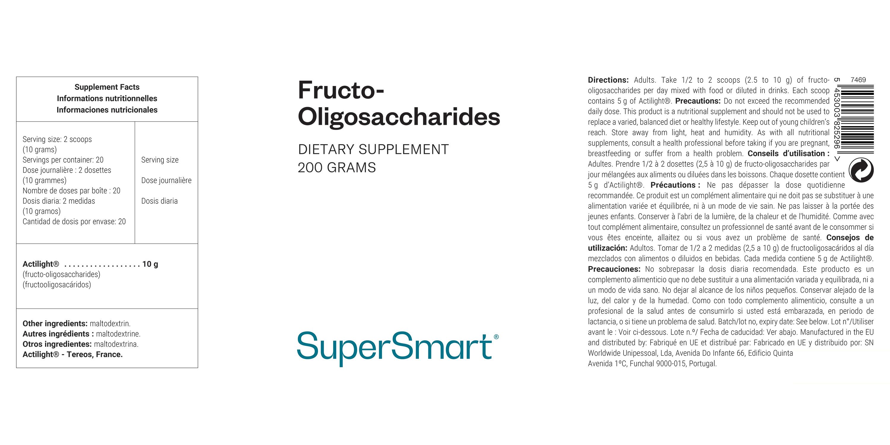 Fructo-Oligosaccharide - SuperSmart