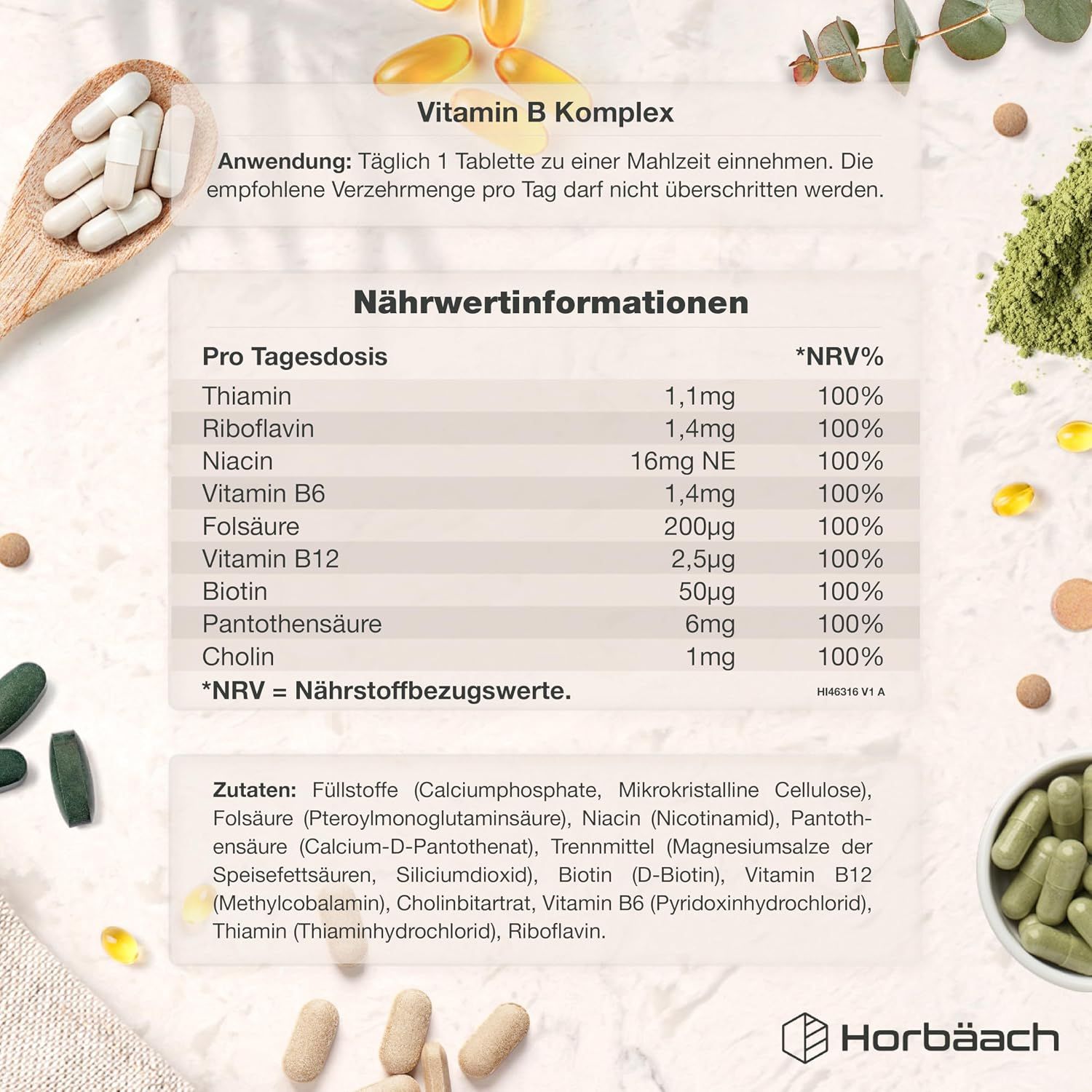 Horbäach Vitamin-B-Komplex