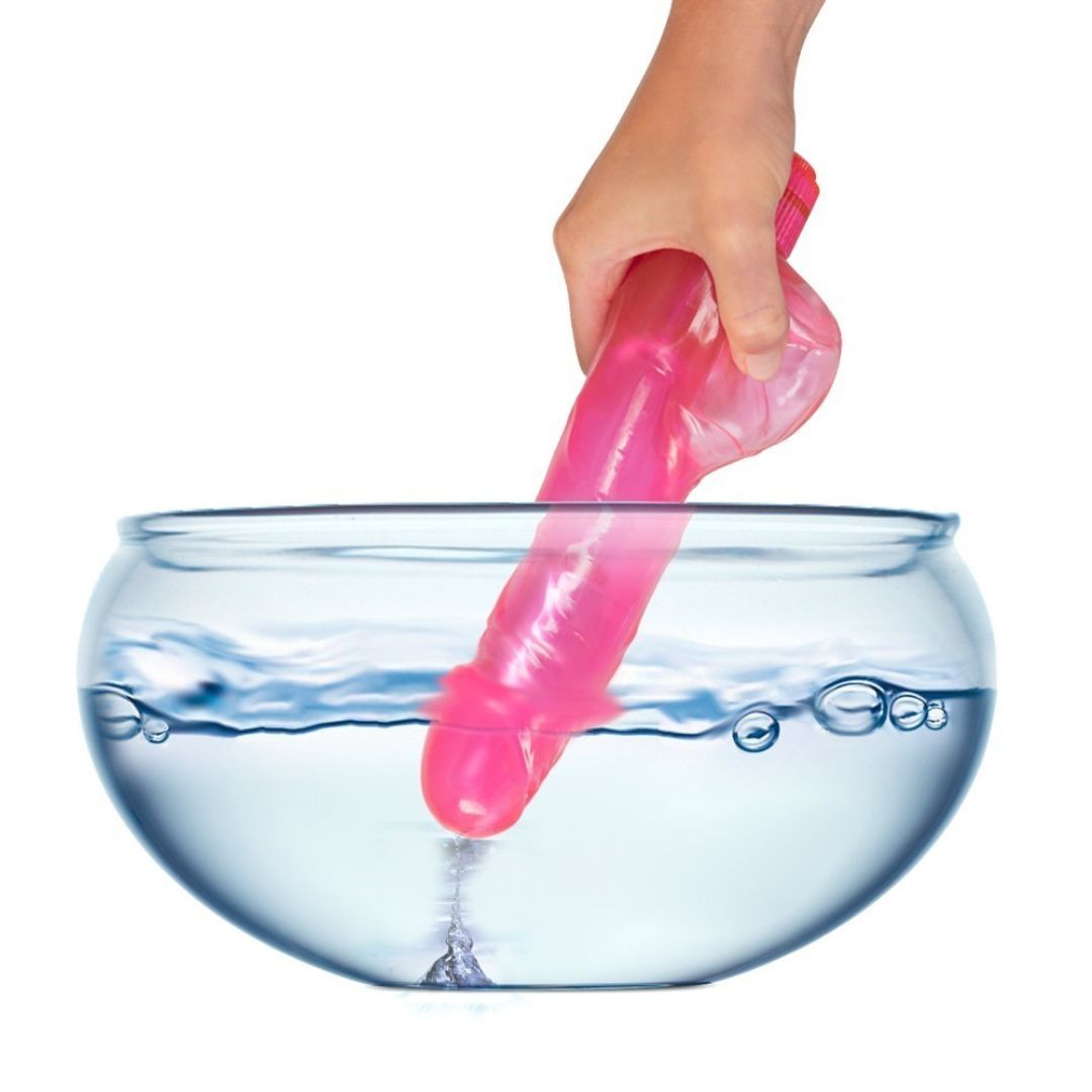 Pinkfarbener spritzender Vibrator
