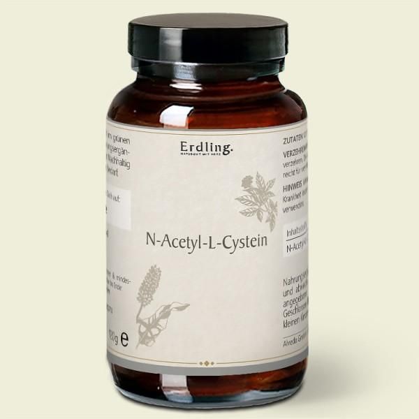 Erdling NAC – N-Acetyl-L-Cystein hochrein 120 g Pulver