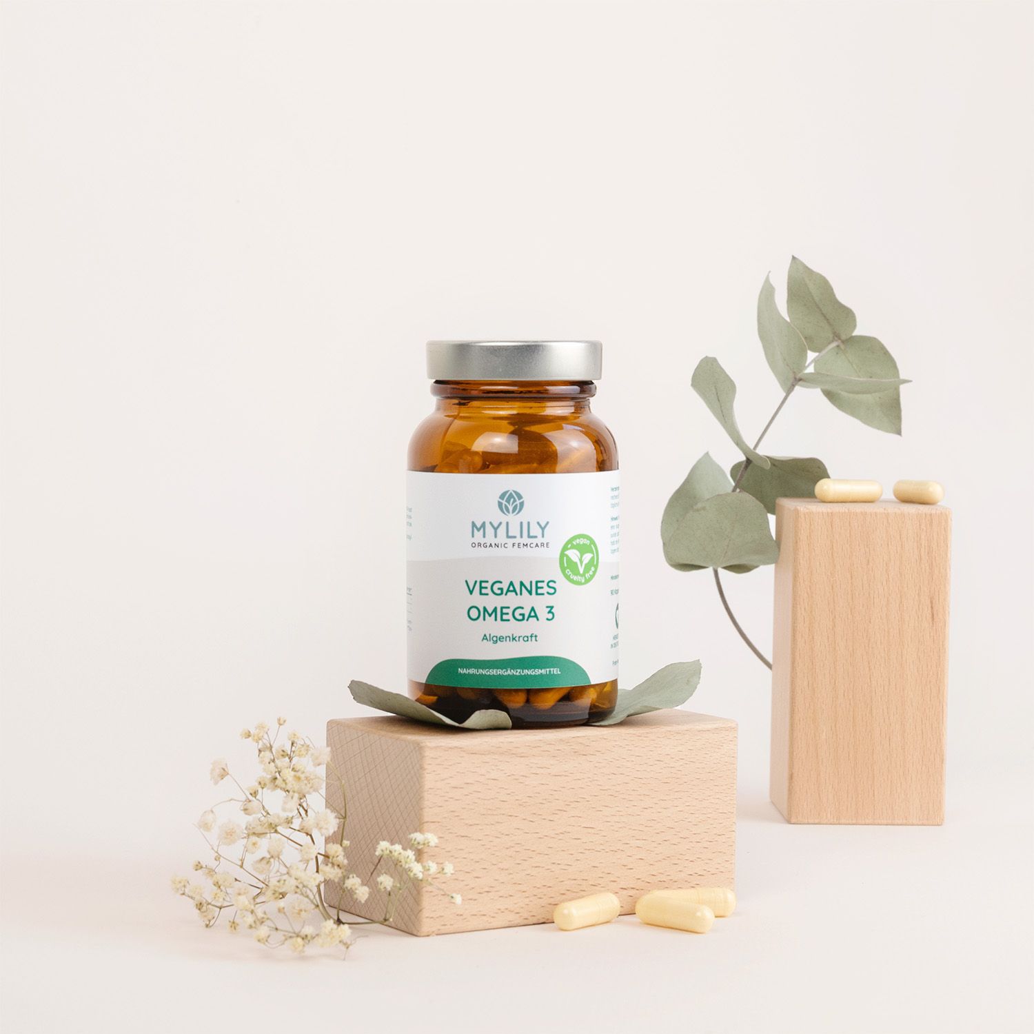 Mylily Algenkraft - Veganes Omega 3 90 St Kapseln