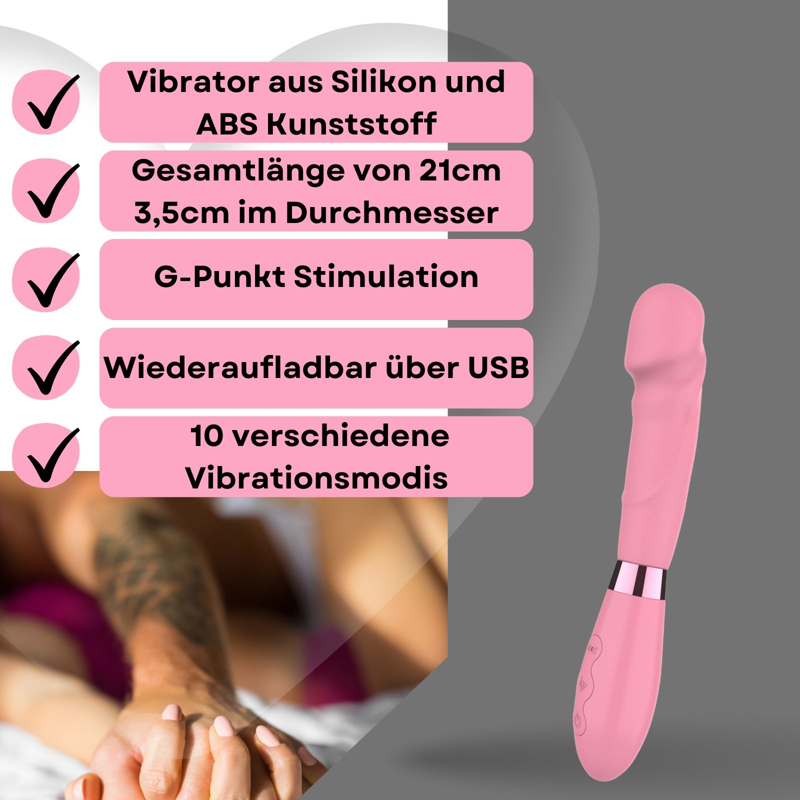 Lovelyness - Vibrator mit Penisform 'Supreme' 1 St