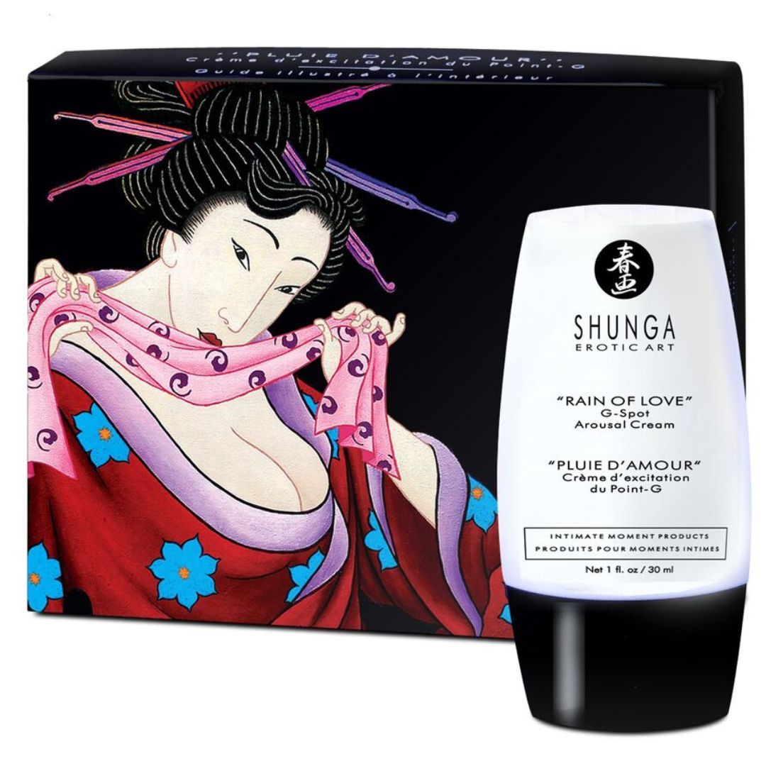Vaginalcreme "Rain of Love" | Für G-Punkt Massage | Shunga
