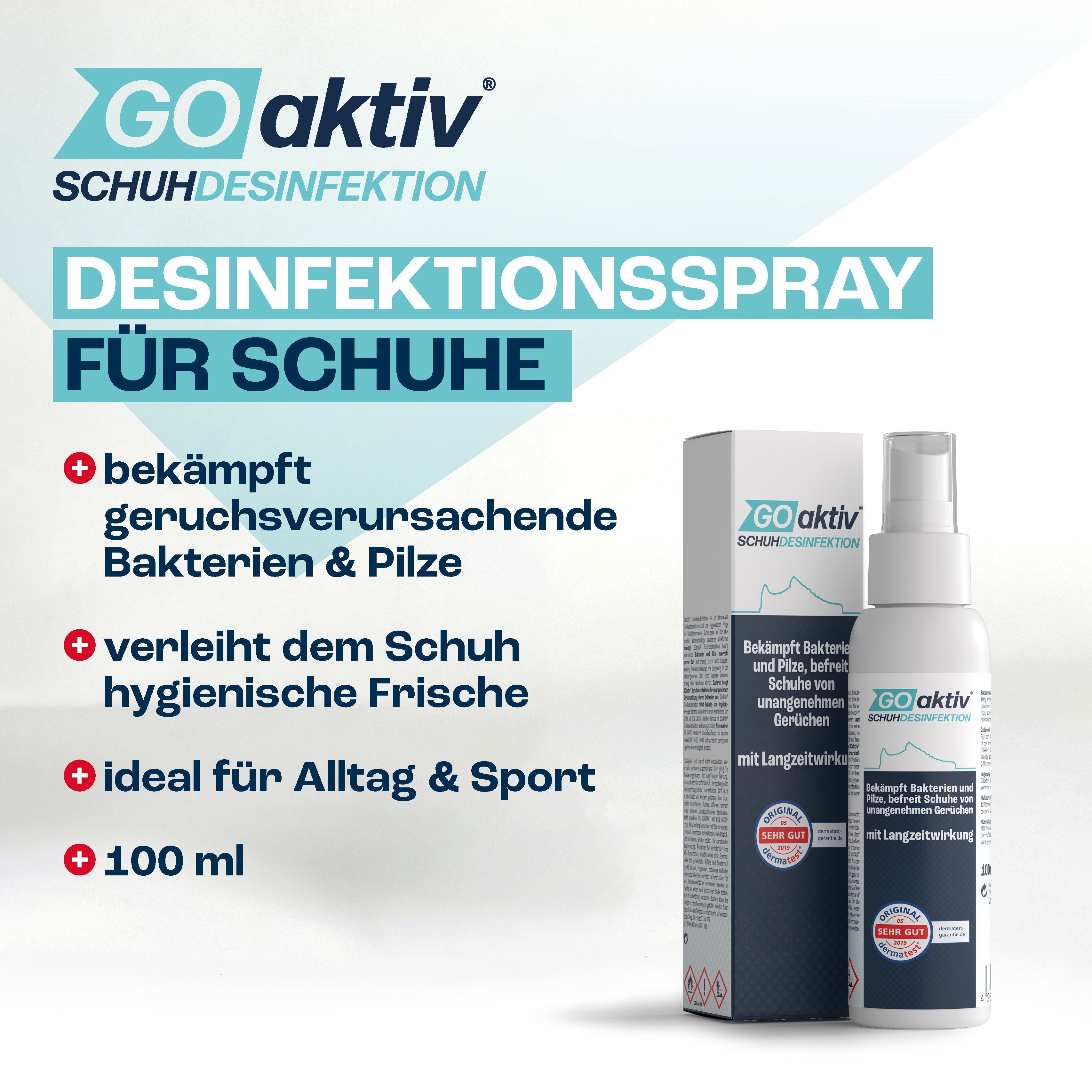 GOaktiv Schuhdesinfektionsspray 100ml