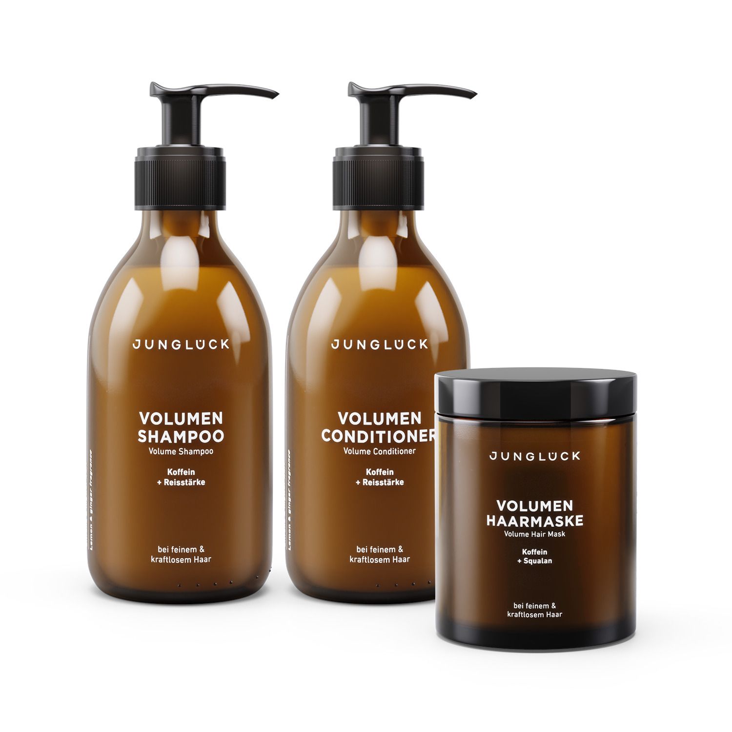 JUNGLÜCK Volumen Haarlinie Trio
