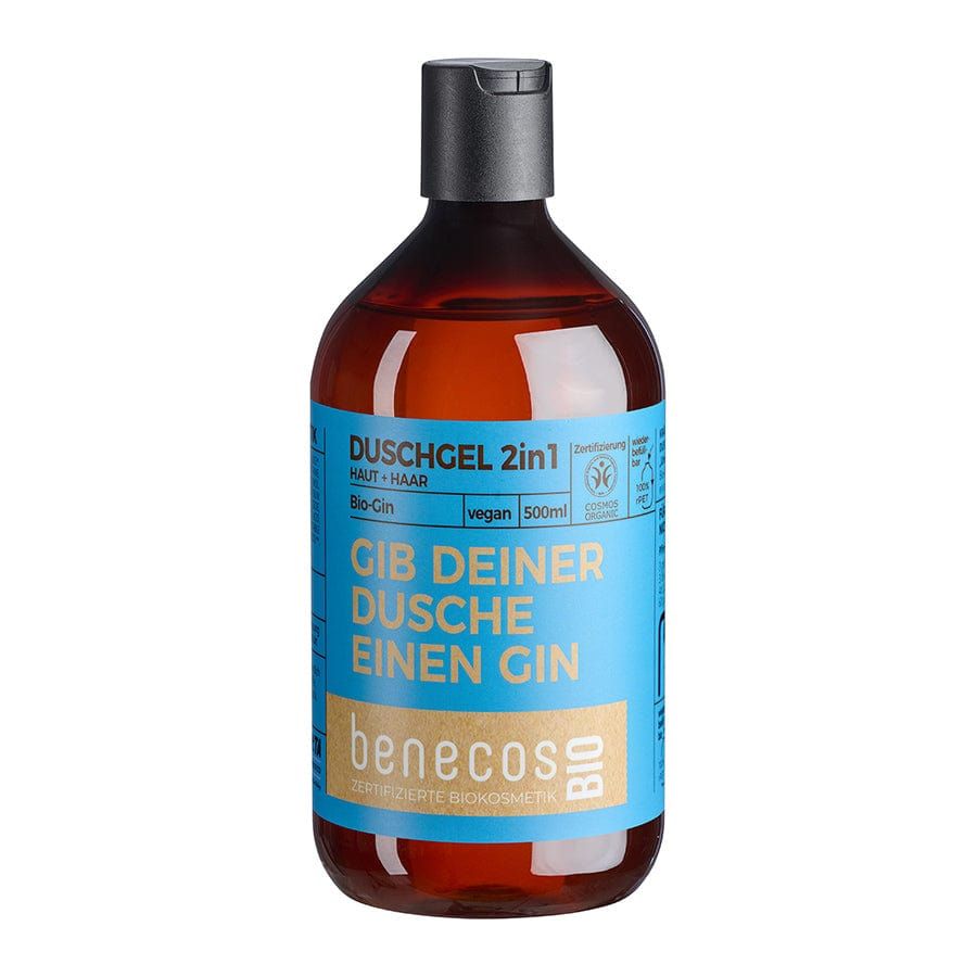 benecosBIO Duschgel 2in1 (Körper und Haare) BIO-Gin
