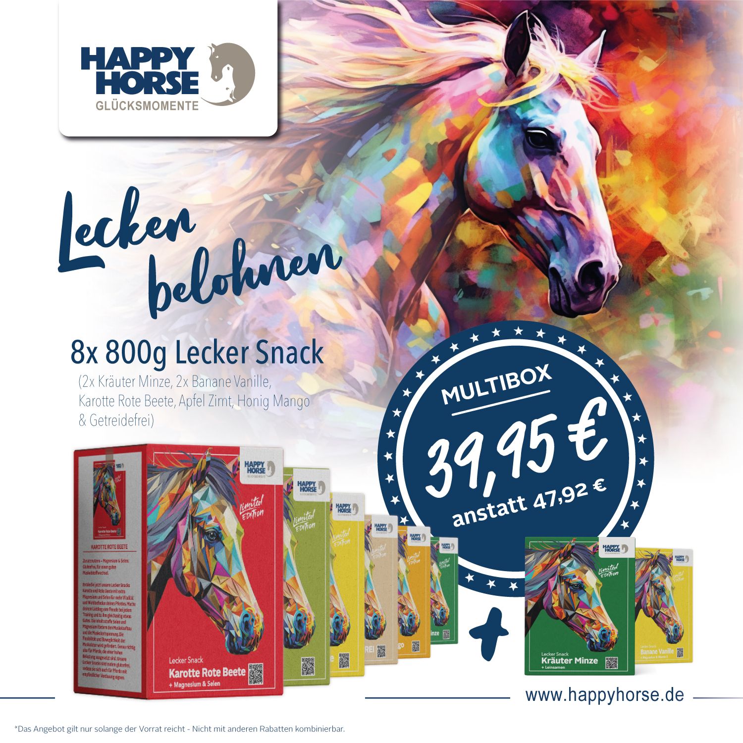 Happy Horse Multibox Lecker Snacken