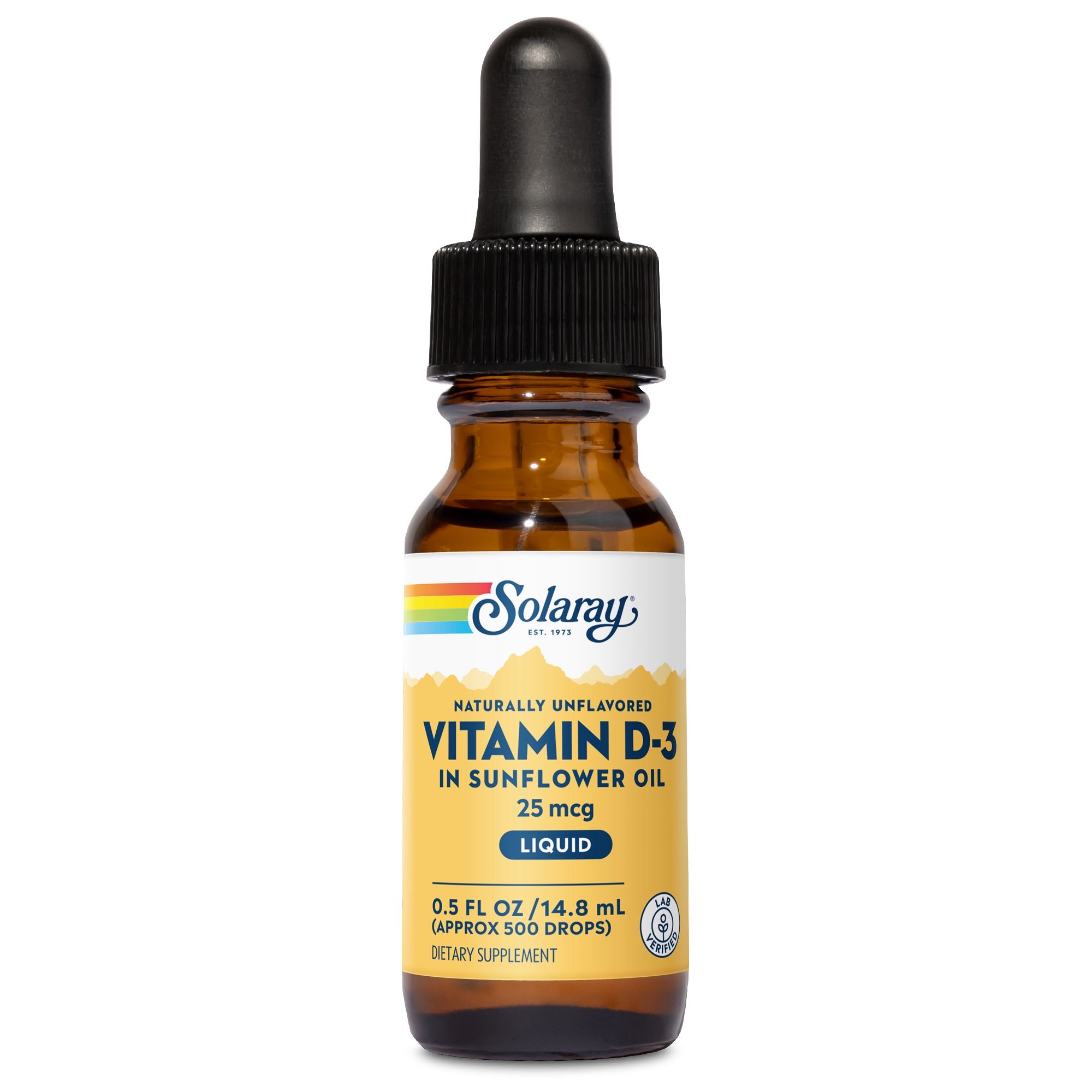 Vitamin D3 Liquid Solaray 14,7 ml Tropfen
