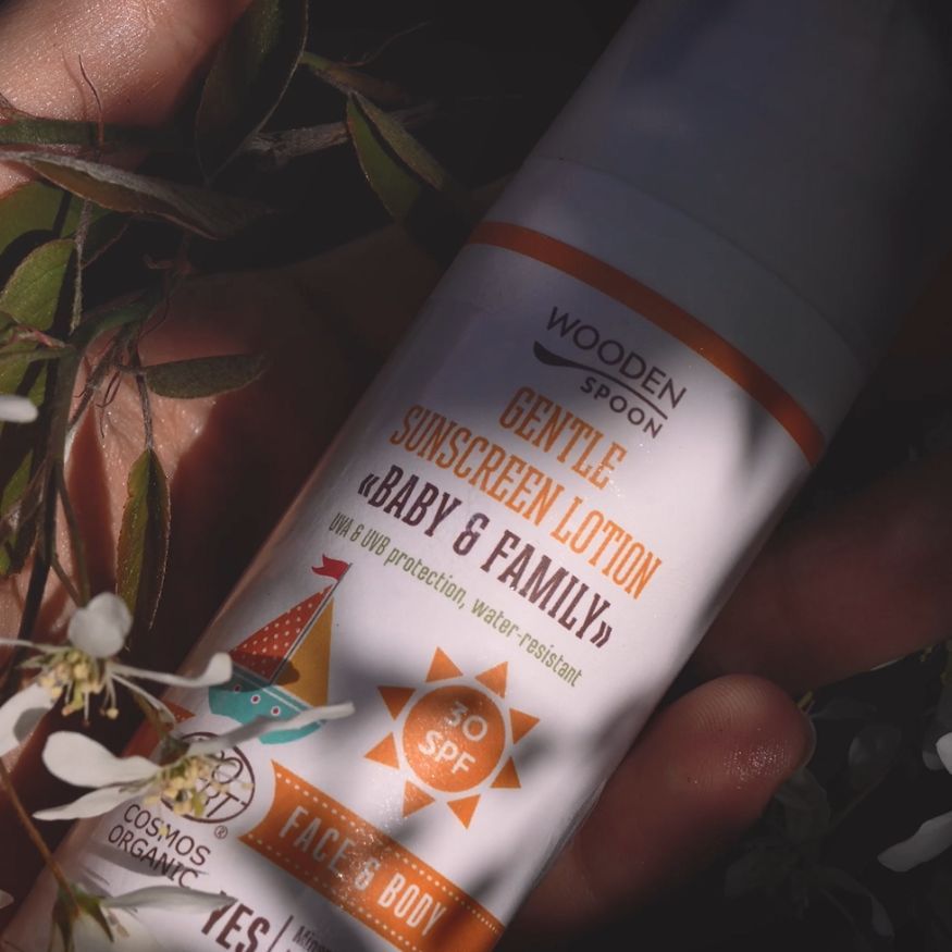 Wooden Spoon Baby & Familie Sonnenlotion SPF 30