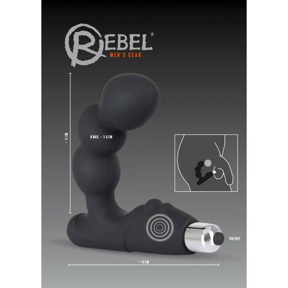 Prostatavibrator im Kugeldesign | Rebel