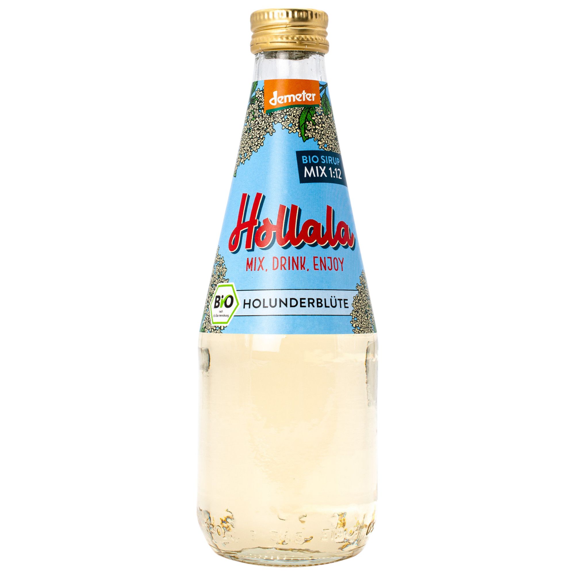 Hollala - Bio (Demeter) Sirup Holunderblüte 330 ml