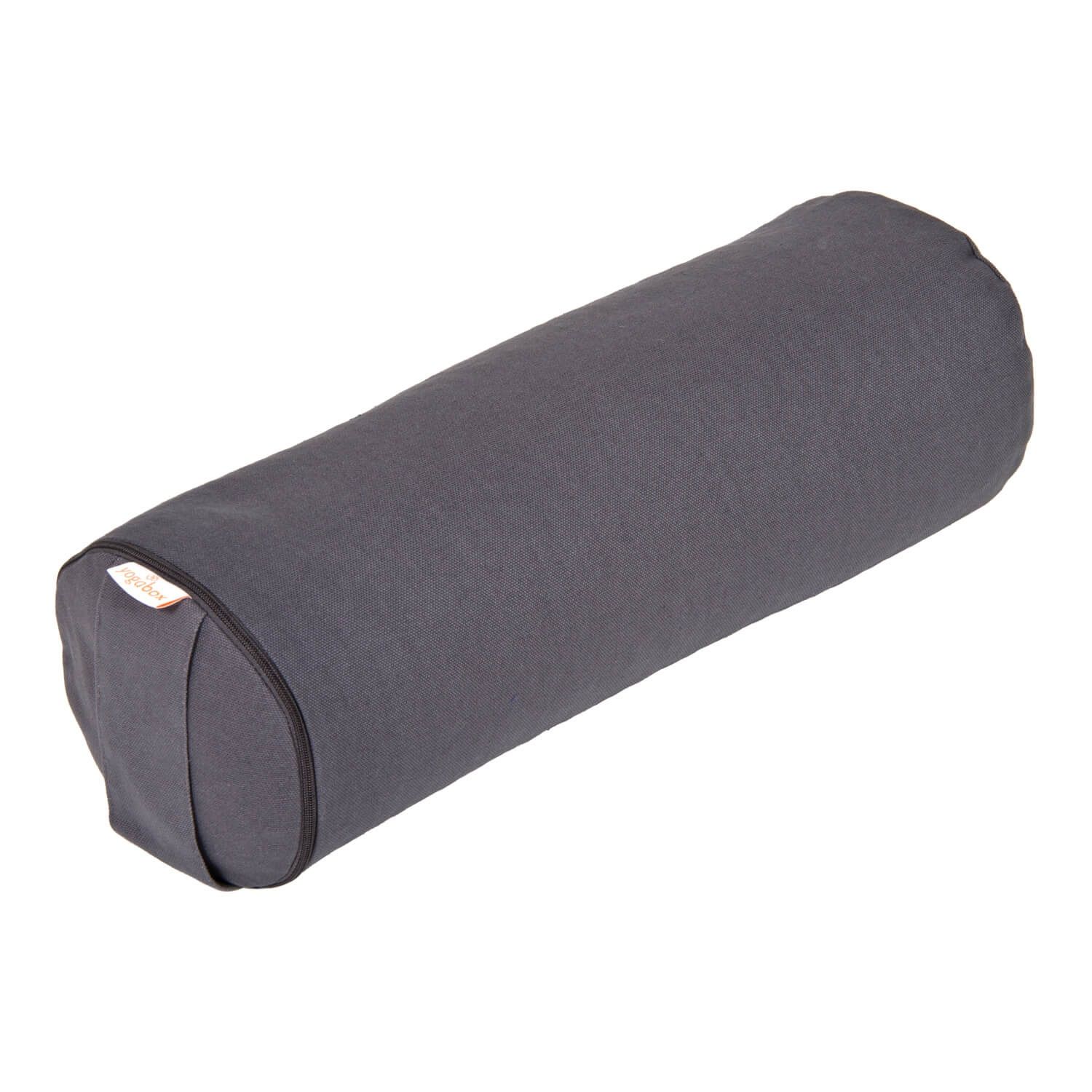 yogabox Yoga MINI BOLSTER / Nackenrolle BASIC - grau - 38 x 15 x 15,0 cm