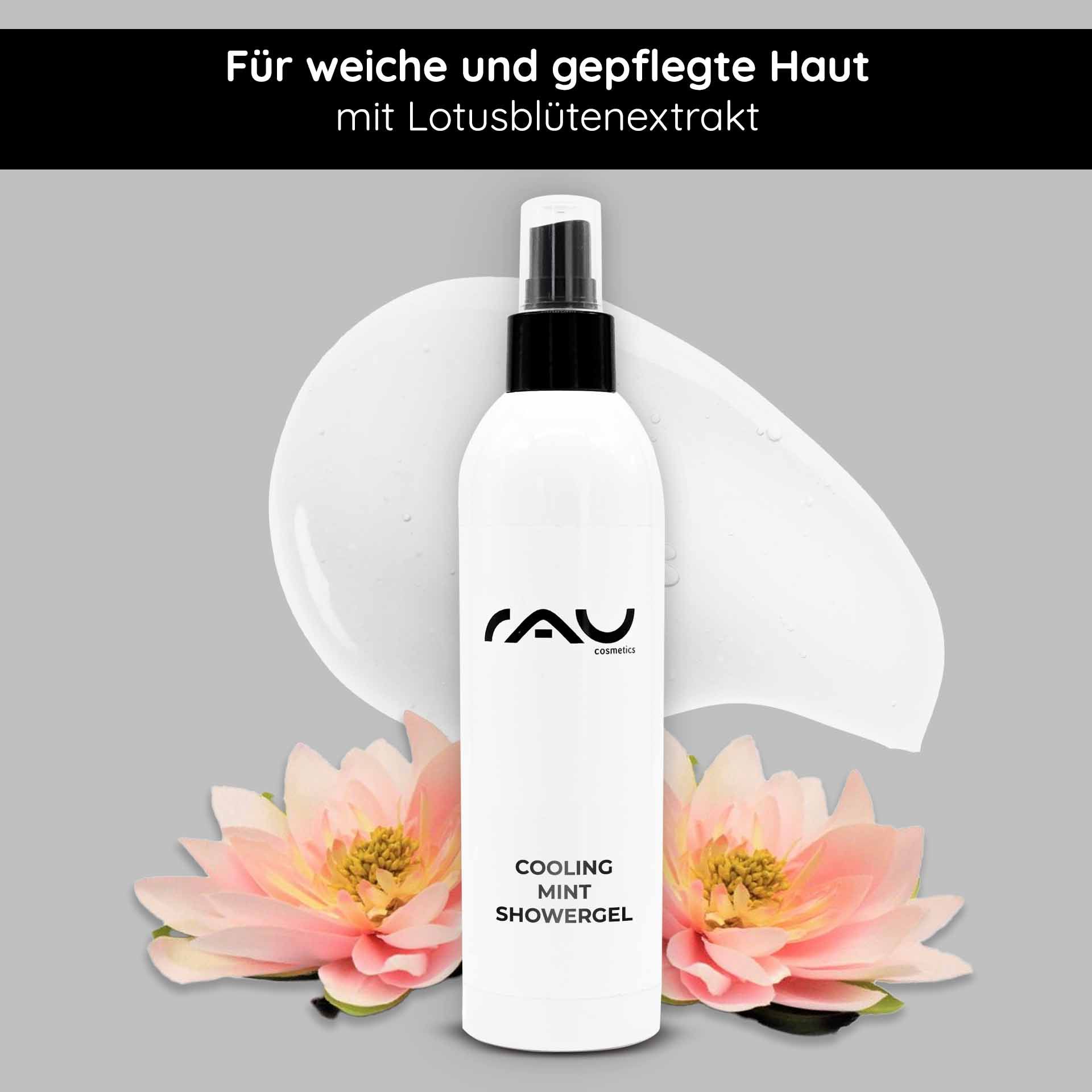 RAU Cosmetics Cooling Mint Showergel