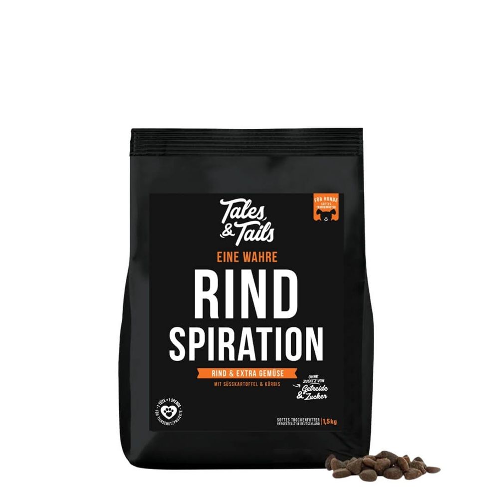 Tales & Tails Eine Wahre RindSpiration - Softes Trockenfutter mit Rind