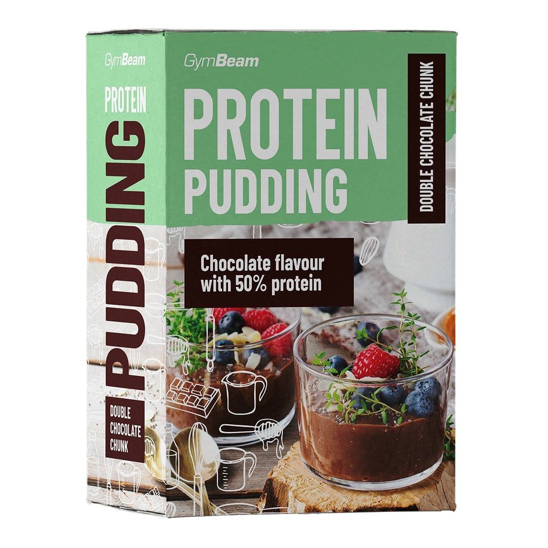 GymBeam Proteinpudding proteinreicher Dessert-Mix Pulver 500 g