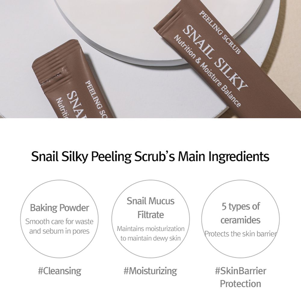 Mizon Schnecke Seidiges Peeling Peeling 40x