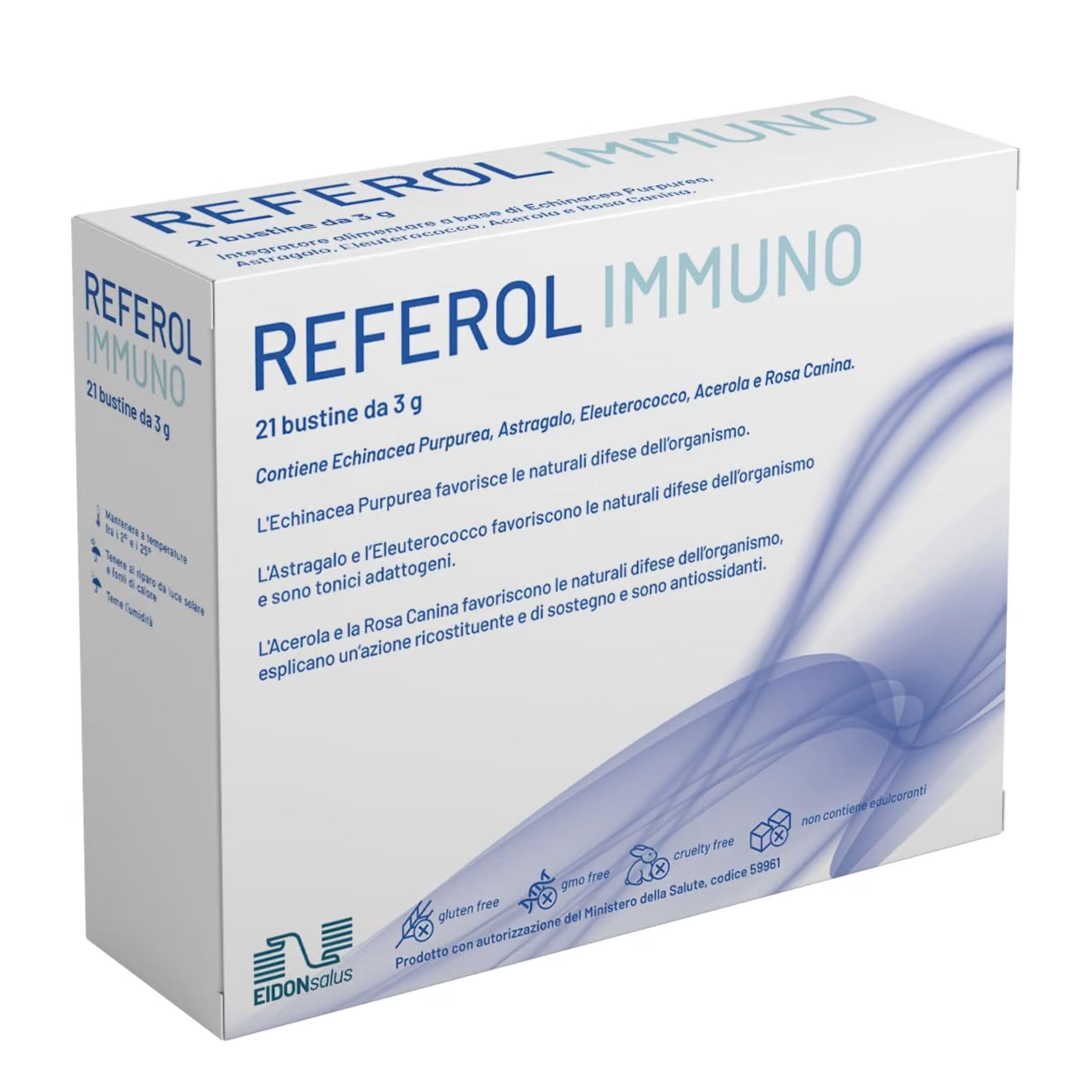 REFEROL IMMUNO Integratore Difese Immunitarie- Vitamina C, Astragalo, Echinacea- EIDON salus