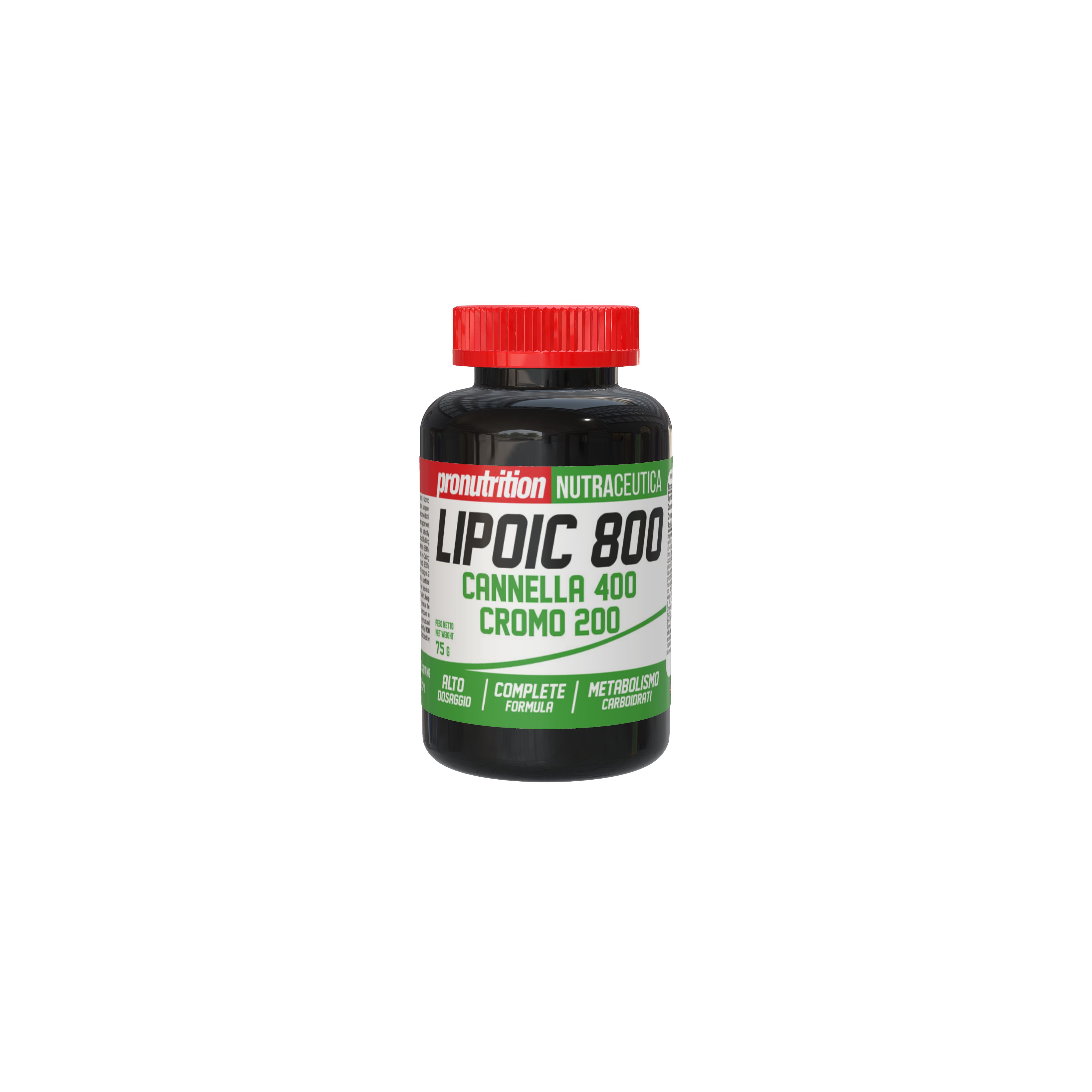 Pronutrition Lipoic 800 (60 Cpr) Acido Alfa Lipoico, Cannella e Cromo