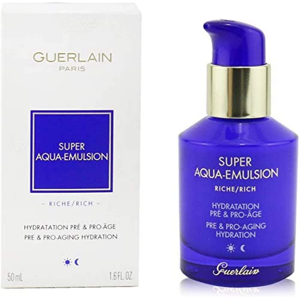 GUERLAIN Super Aqua Emulsion Rich - Emulsione Idratante Antietà 50 ml - Immagine 10