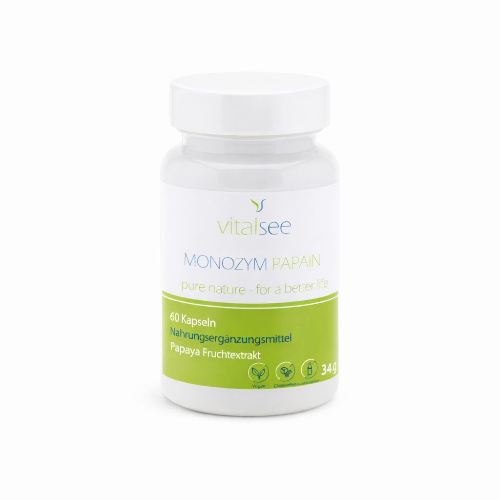 Vitalsee Monozym Papain 60 St Kapseln