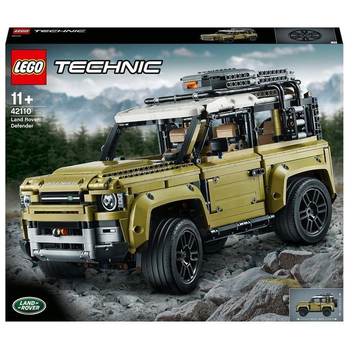 LEGO Technic: Land Rover Defender Modellino Auto da Costruire di Jeep