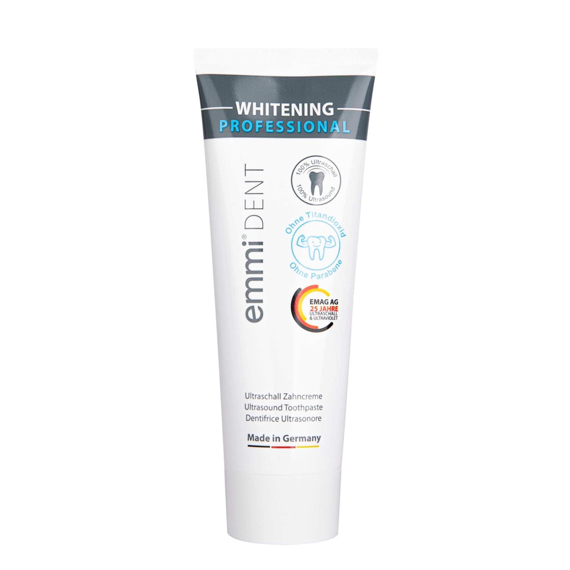 emm-dent Whitening Zahnpasta ohne Titandioxid